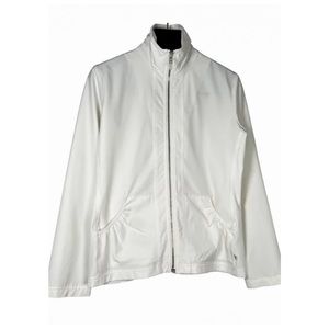 Chicos zenergy white jacket size large/2